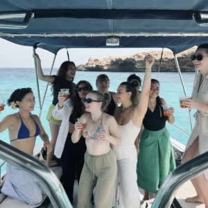 Group of girls enjoying drinks