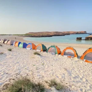 Camping on Daymaniyat Islands