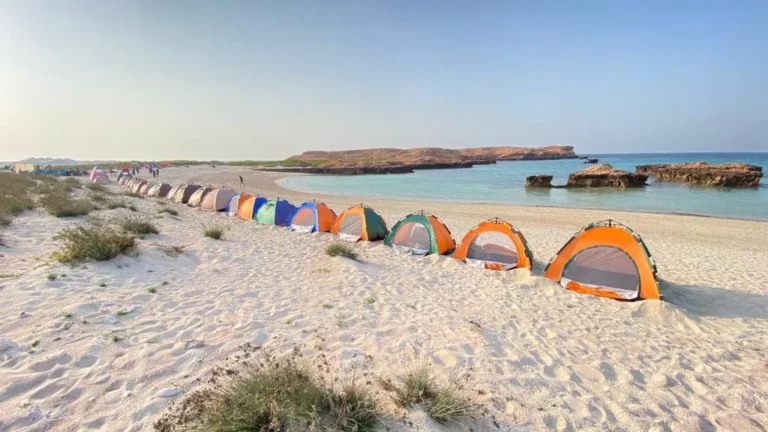 Camping on Daymaniyat Islands